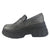 Mocasin Chalada Mujer Natirus-3 Plateado Casual