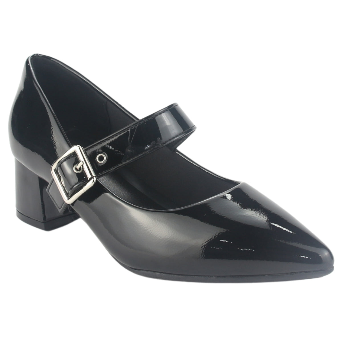 Zapato Chalada Mujer Biccari-1 Negro Casual
