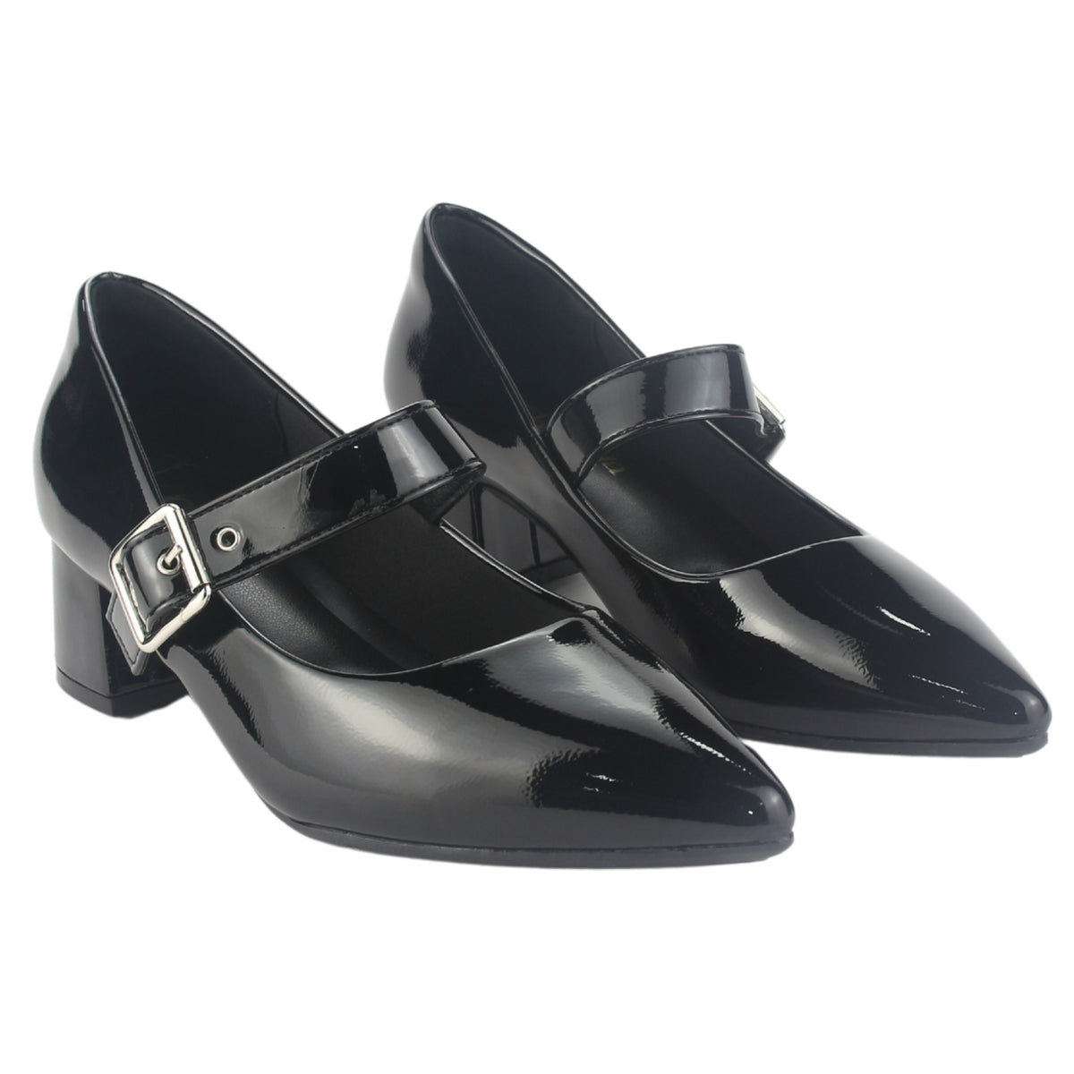 Zapato Chalada Mujer Biccari-1 Negro Casual