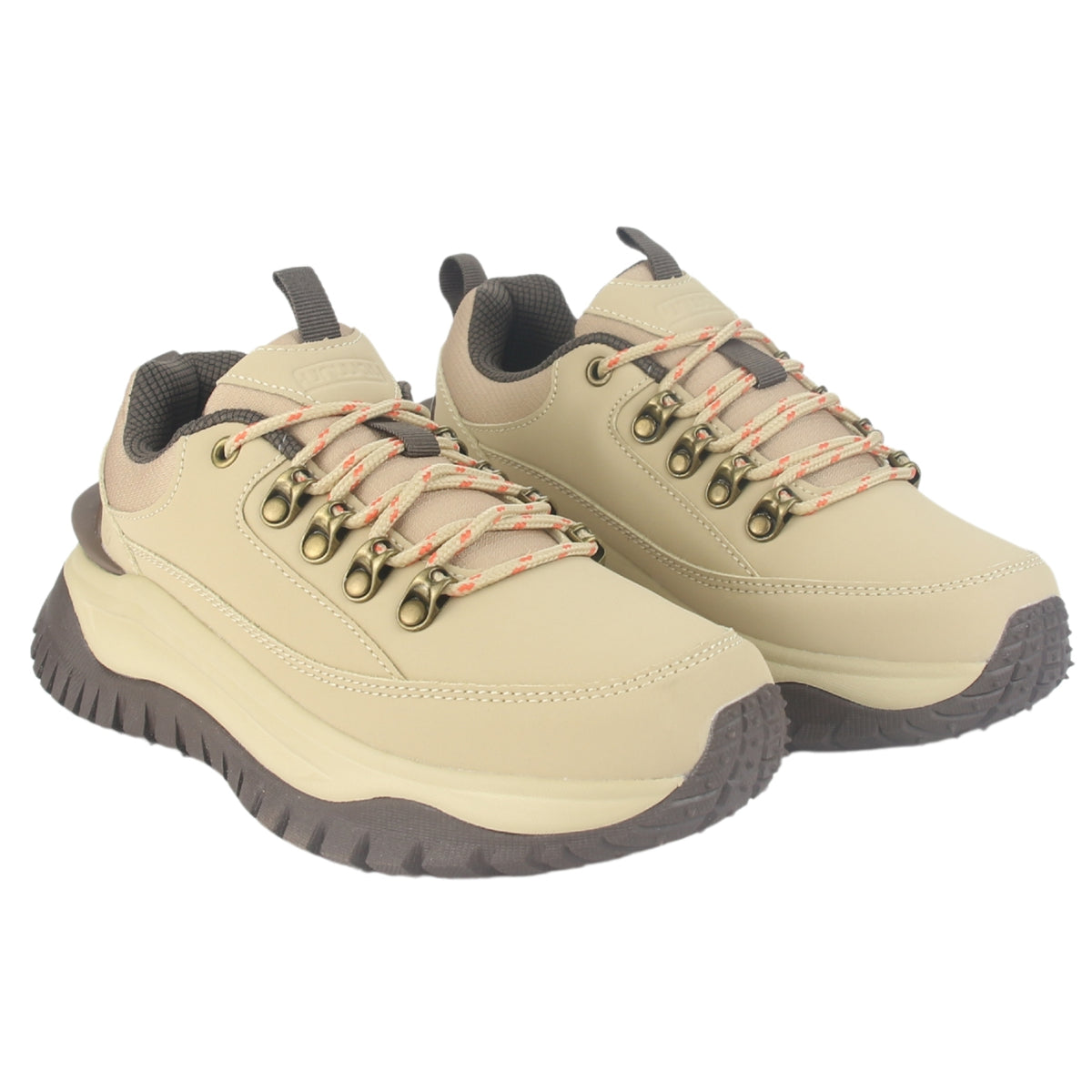 Zapatilla Outdoor Funway Mujer Volkan-1 Beige