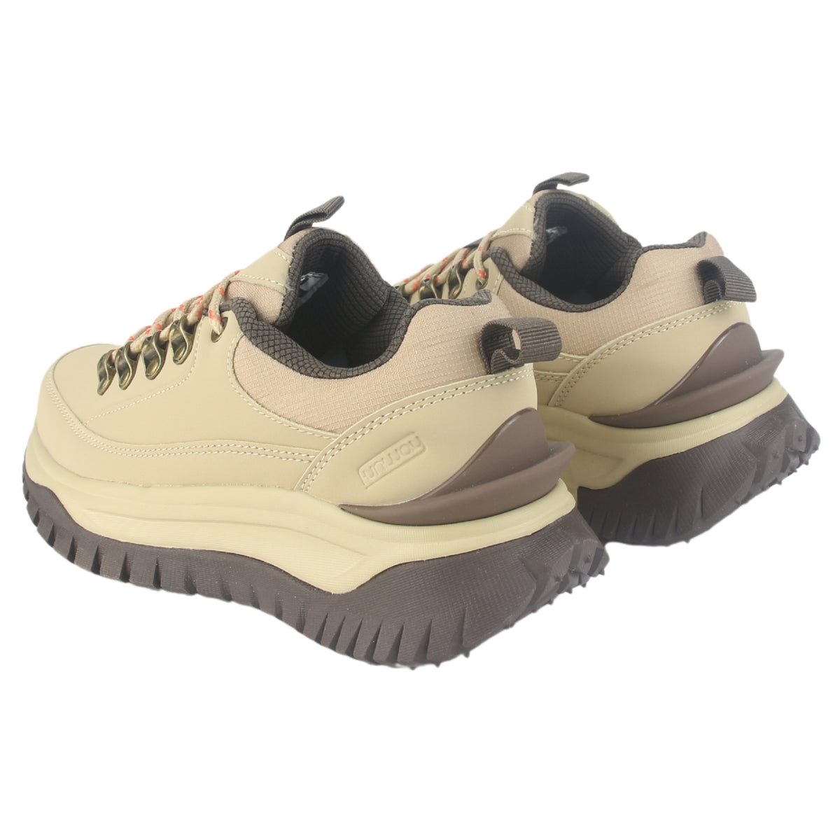 Zapatilla Outdoor Funway Mujer Volkan-1 Beige