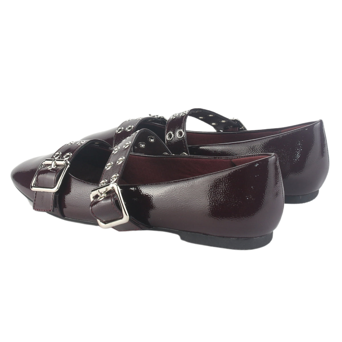 Ballerina Chalada Mujer Miu-7 Burdeo Casual