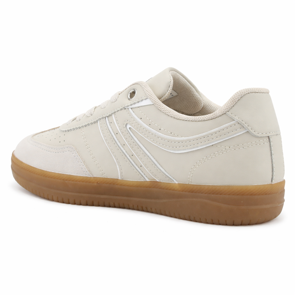 Zapatilla Beige Mujer Urbano Chalada Aru