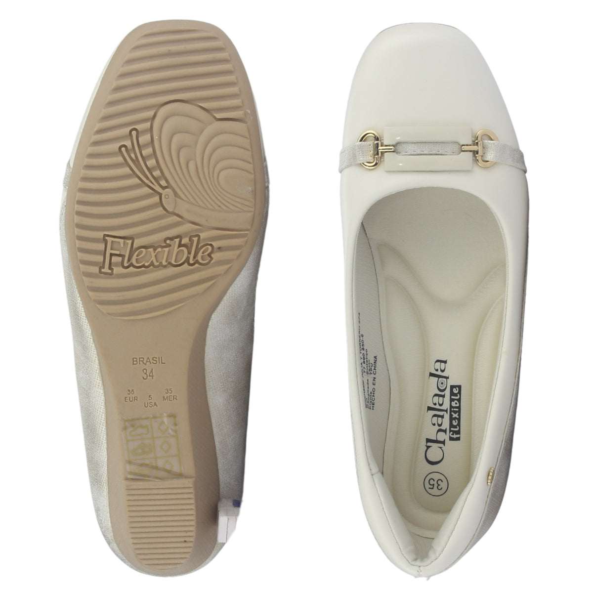Zapato Mujer Chalada Coles-8 Beige Casual