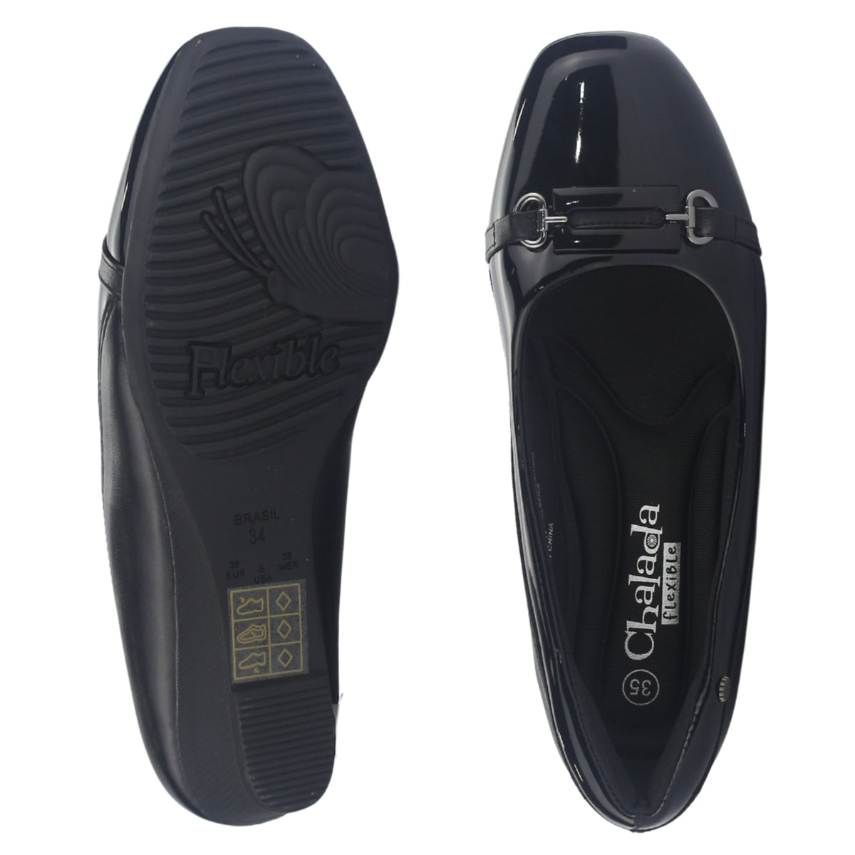 Zapato Mujer Chalada Coles-8 Negro Casual
