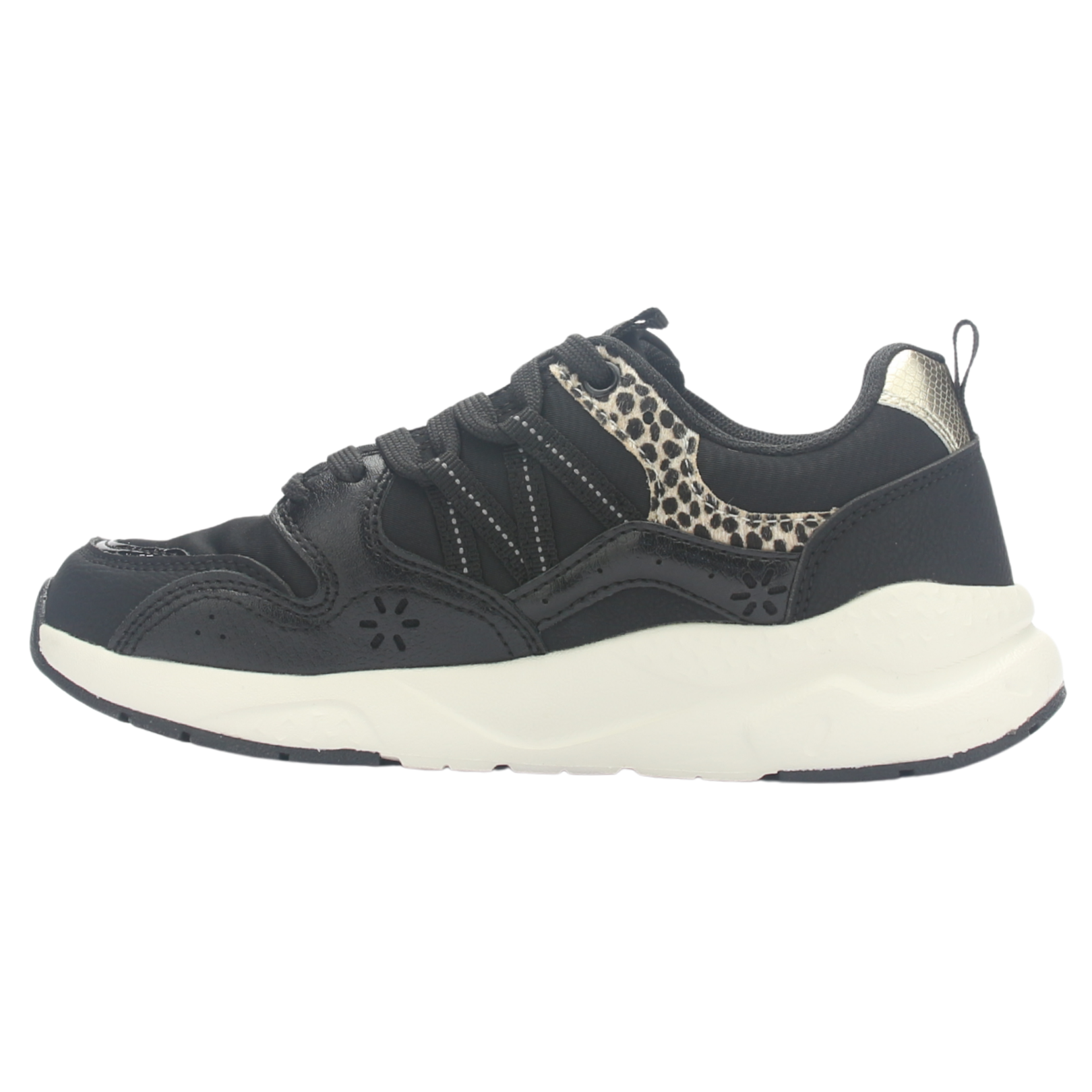 Zapatilla Mujer Chalada Glasgow-1 Negro Urbano