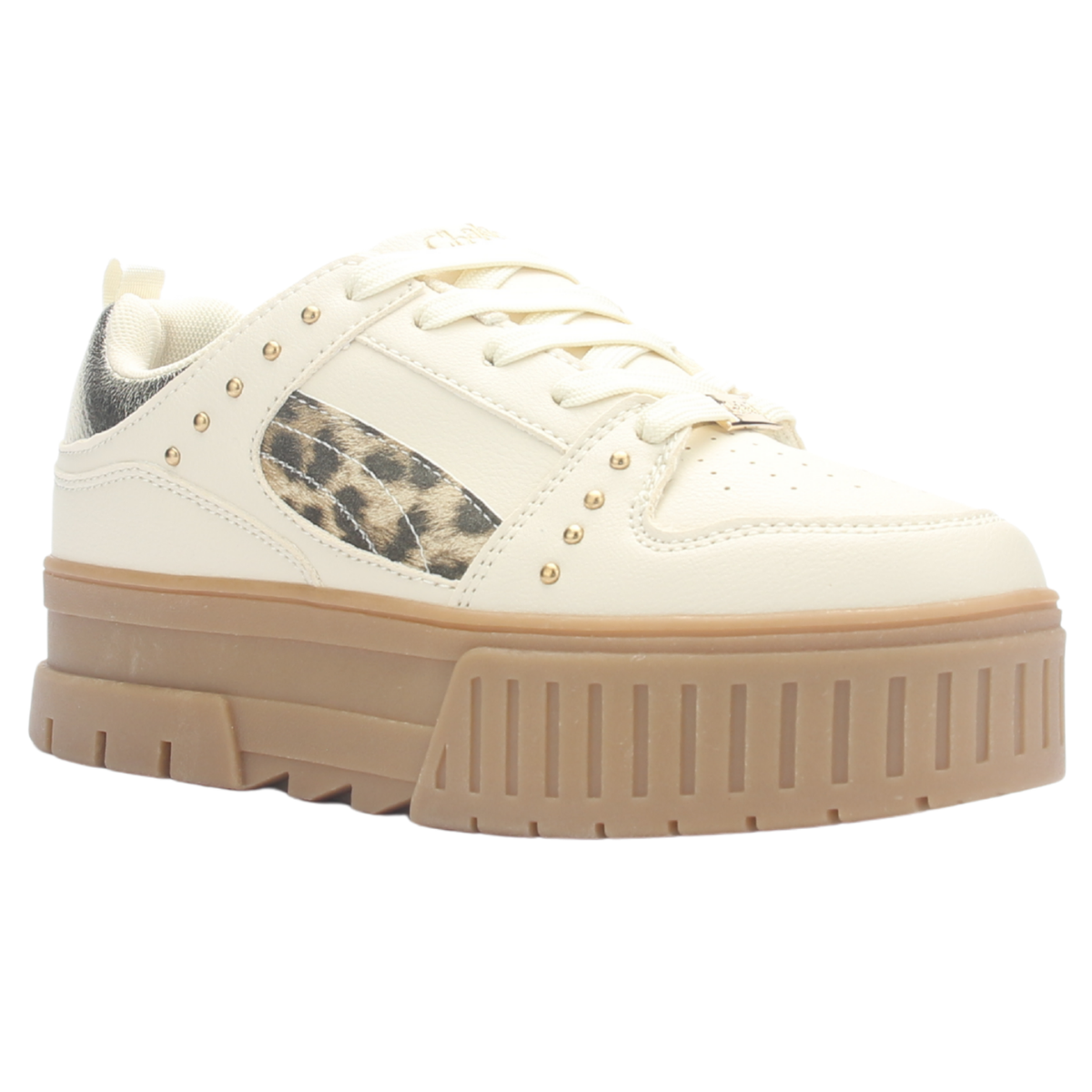 Zapatilla Mujer Chalada Troya-5 Beige Urbano