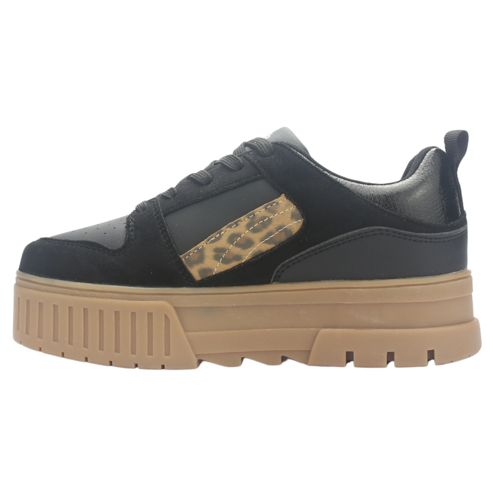Zapatilla Mujer Chalada Troya-5 Negro Urbano