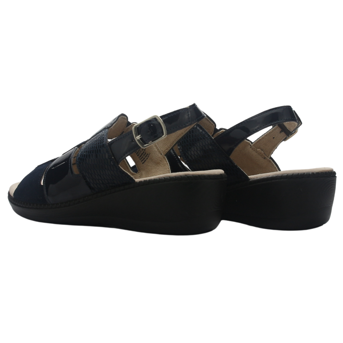 Sandalia de Mujer de color Azul Marino Casual Chalada Lupe-85