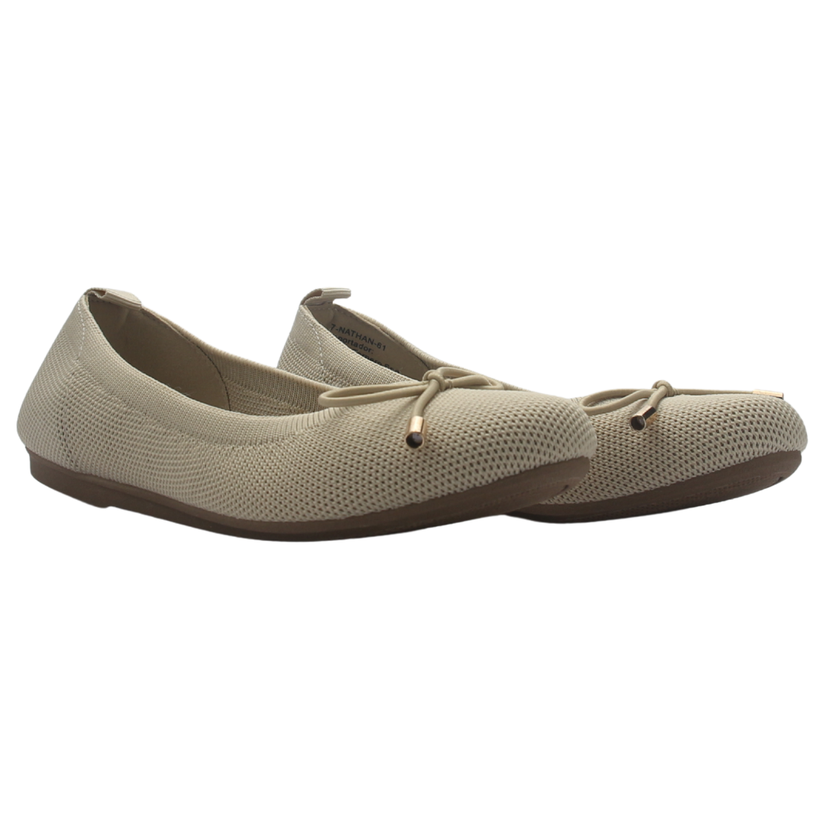 Ballerina de Mujer de color Beige Casual Chalada Nathan-61