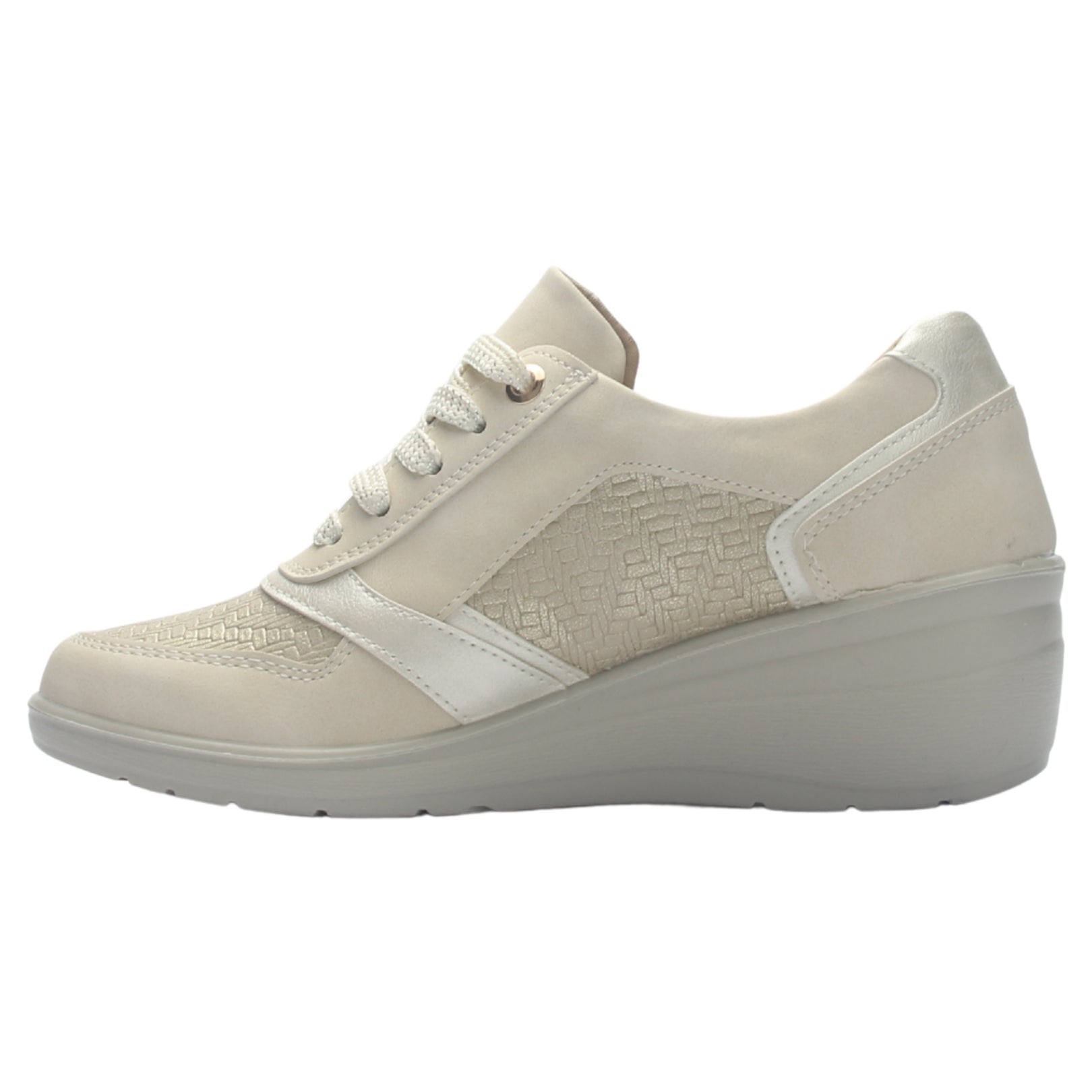 Zapatilla Mujer Chalada Deza-4 Beige Urbano