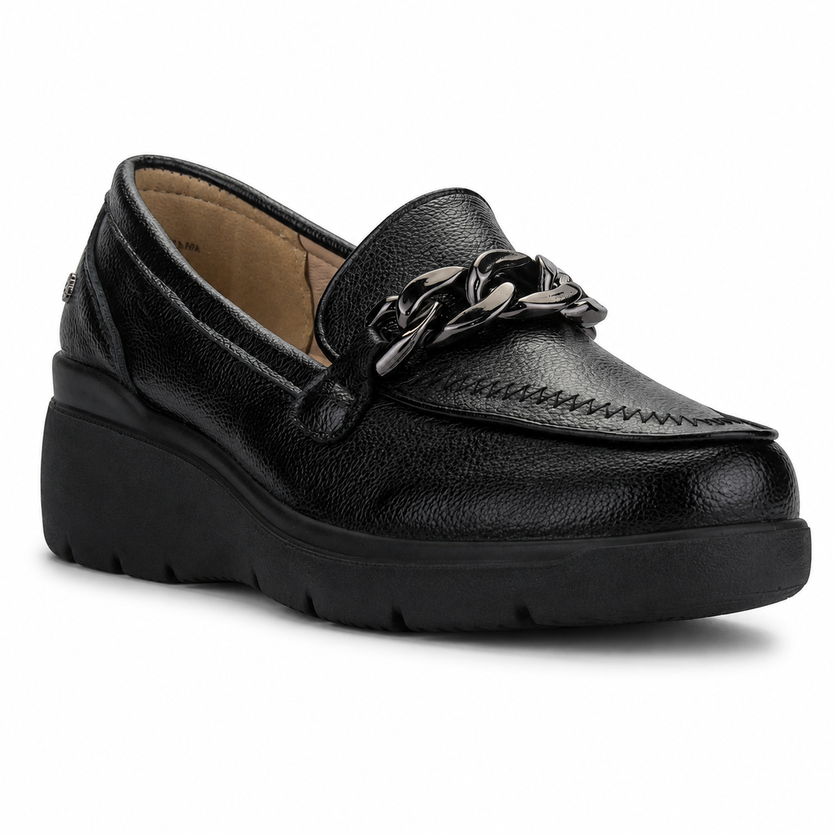 Mocasin Negro Mujer Casual Chalada Deza