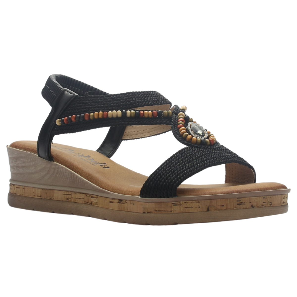 Sandalia de Mujer de color Negro Casual Chalada Molina-1