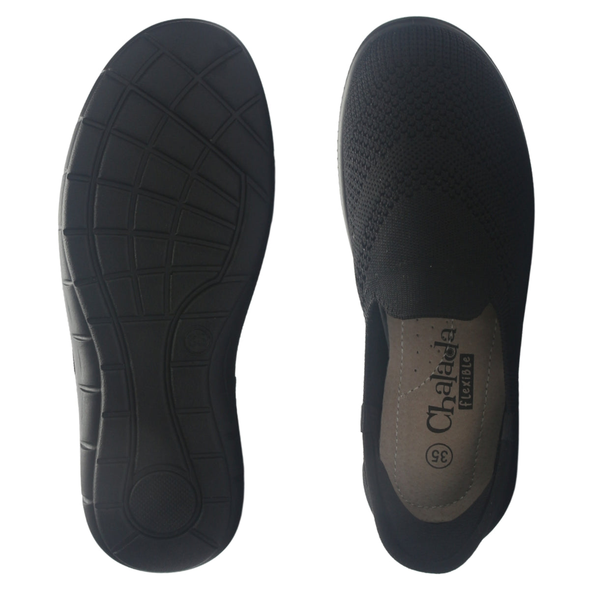 Zapatilla Mujer Chalada Momi-1 Negro Urbano