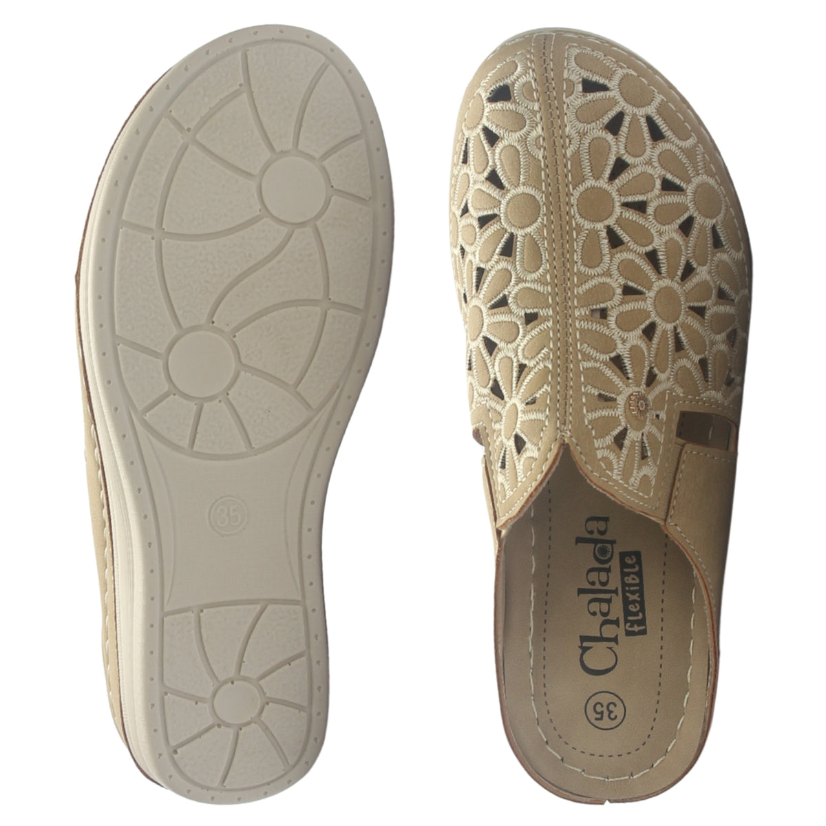 Sandalia Mujer Chalada Musa-5 Café Casual