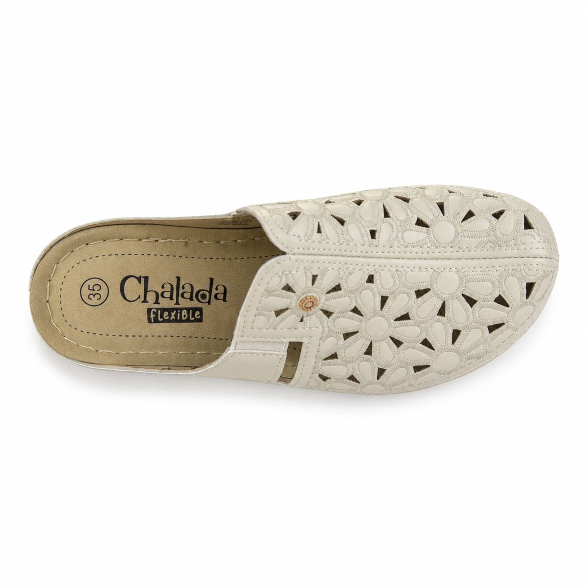 Sandalia Beige Mujer Casual Chalada Musa