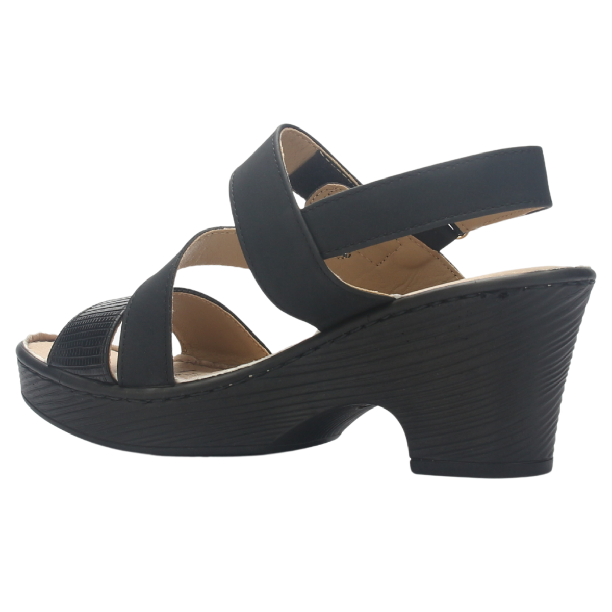 Sandalia Mujer Chalada Notina-1 Negro Casual