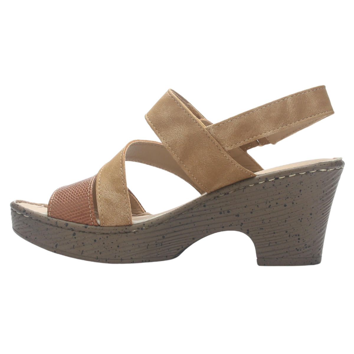 Sandalia Mujer Chalada Notina-1 Café Casual