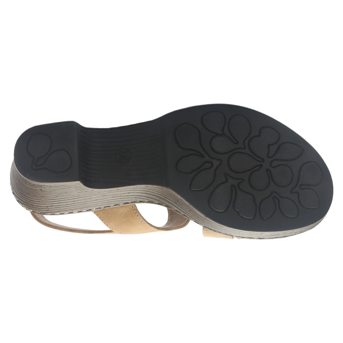 Sandalia Mujer Chalada Notina-1 Café Casual