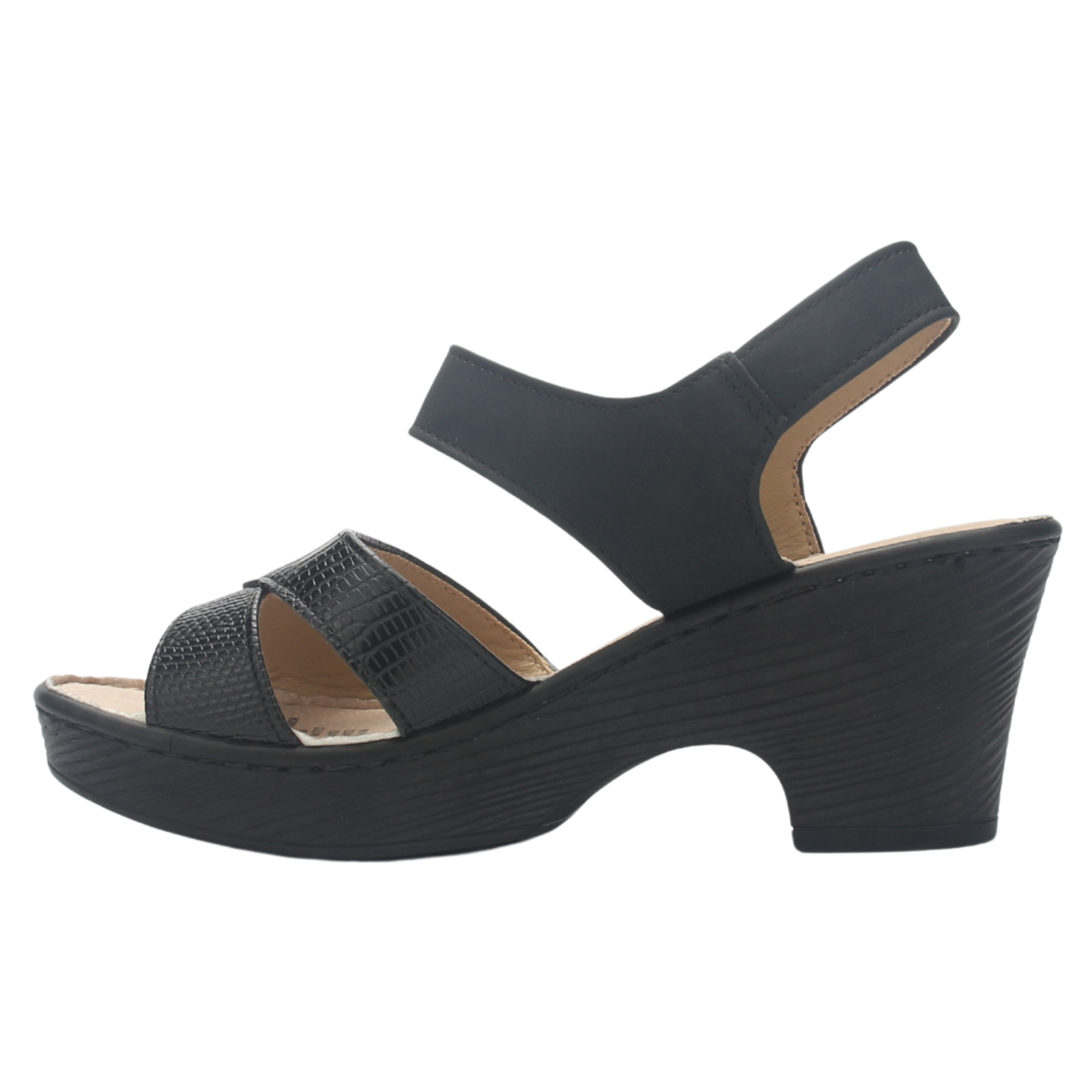 Sandalia Mujer Chalada Notina-2 Negro Casual