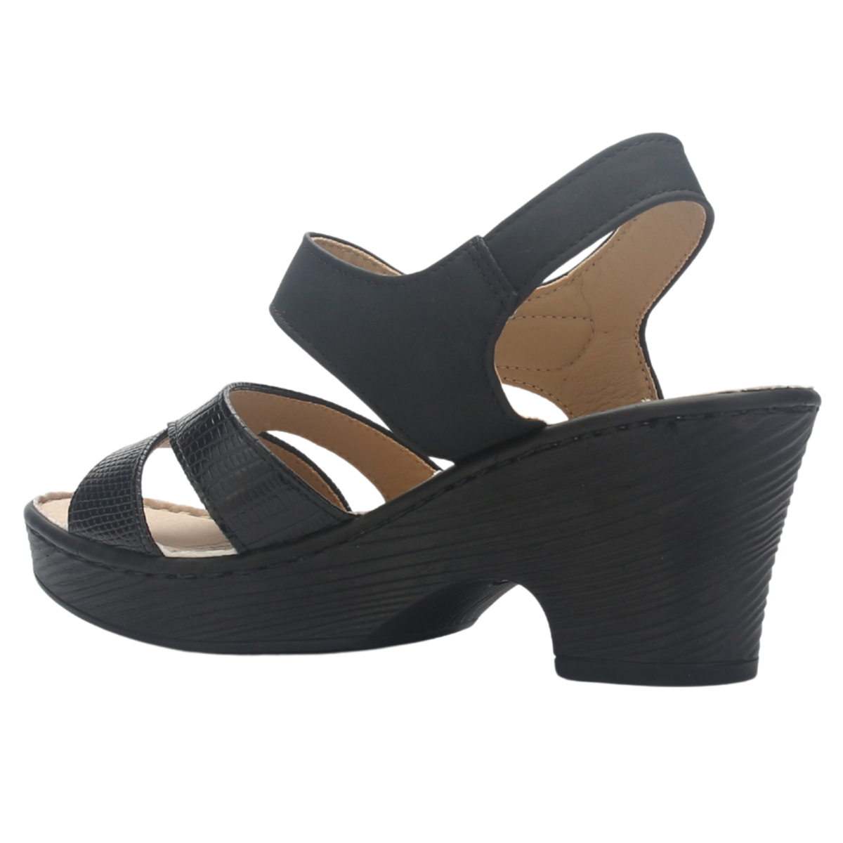 Sandalia Mujer Chalada Notina-2 Negro Casual