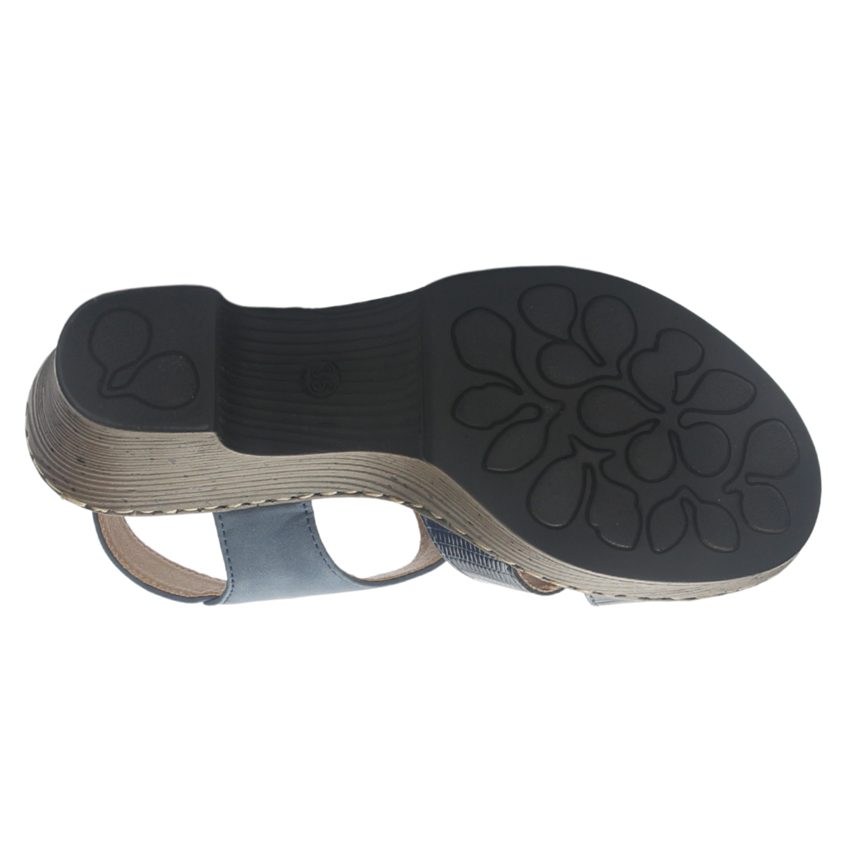 Sandalia Mujer Chalada Notina-2 Azul Casual