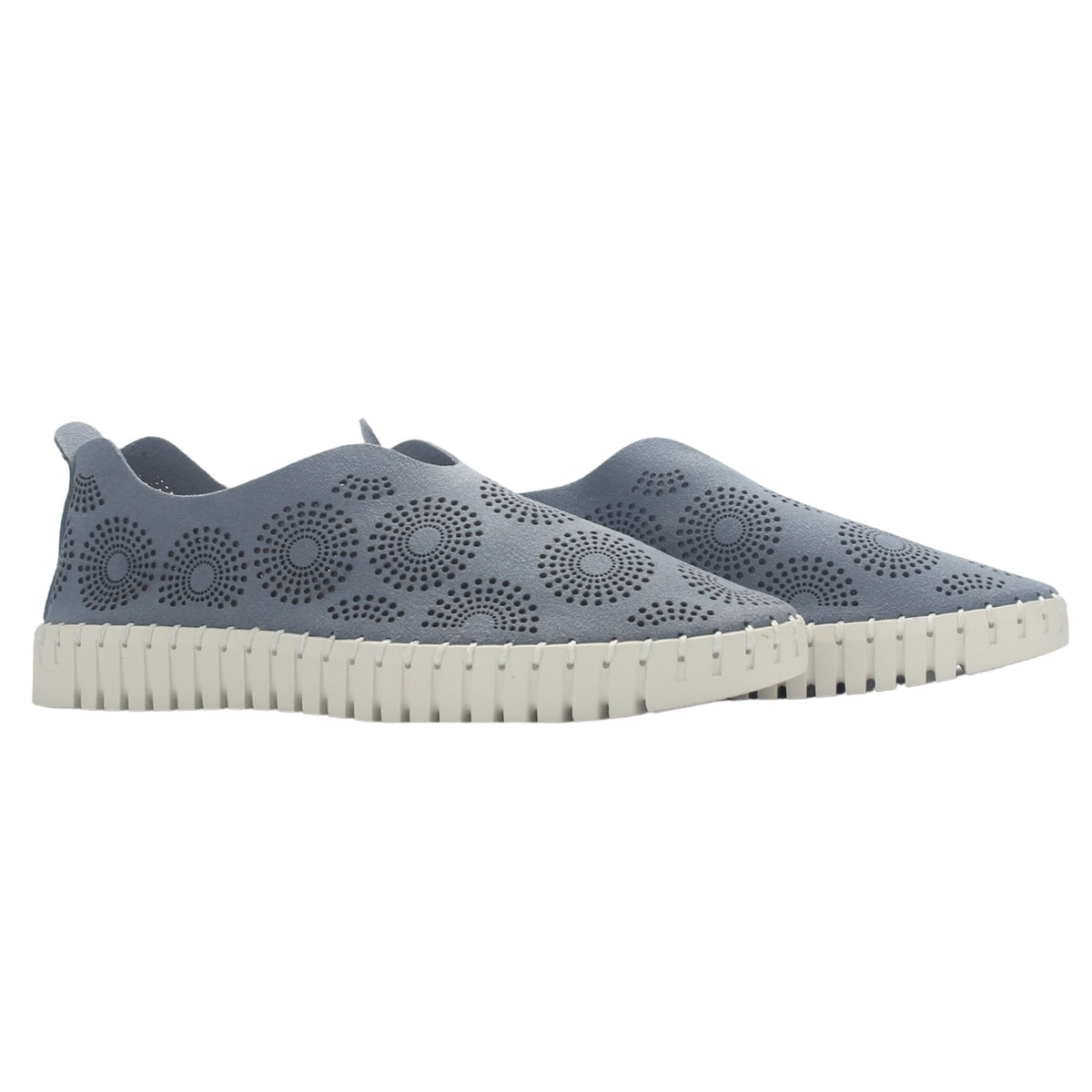 Zapato de Cuero Mujer Chalada Tren-1 Azul Casual