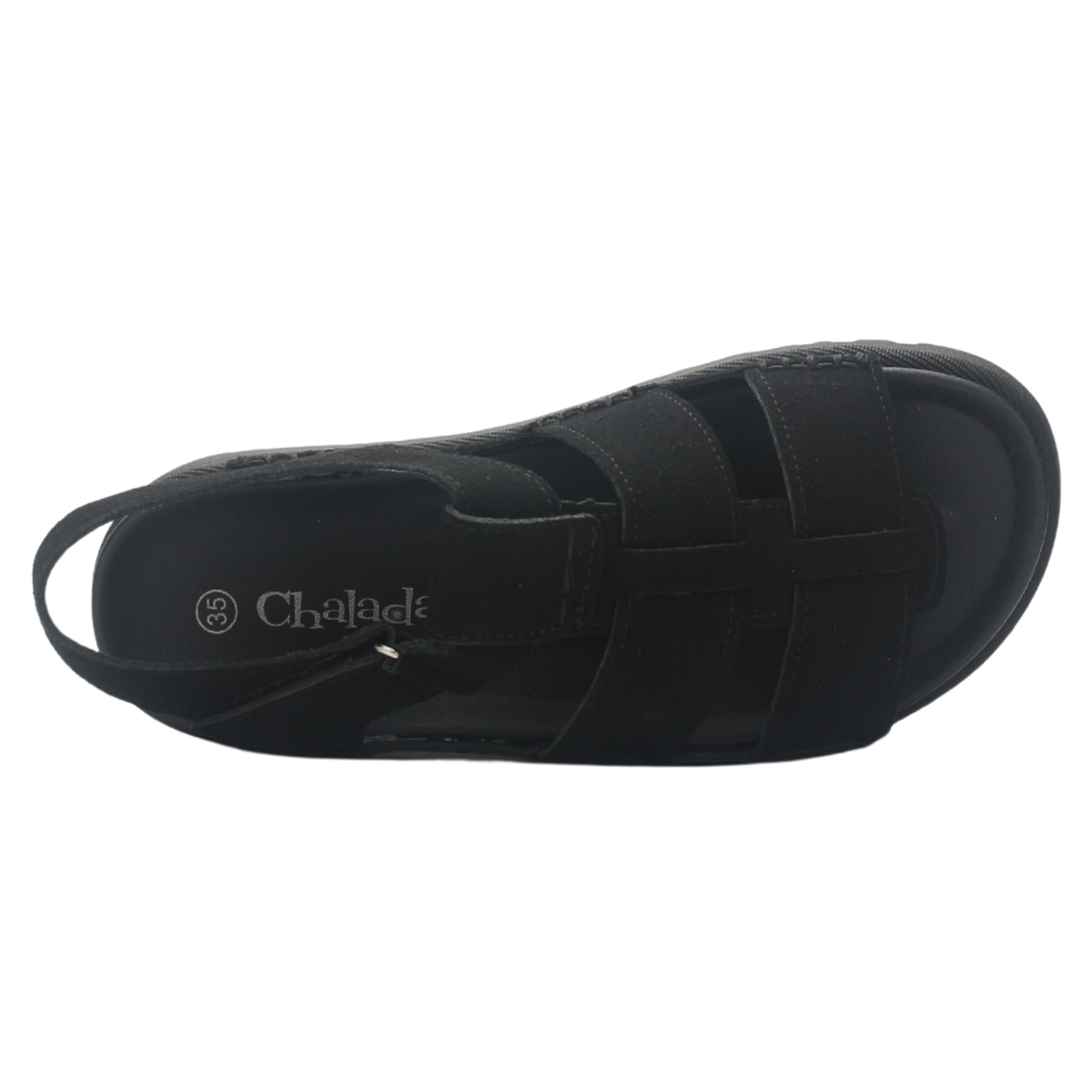 Sandalia Mujer Chalada Cumbia-33 Negro Casual