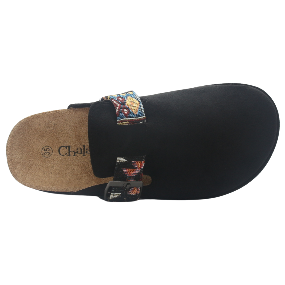 Zapato de mujer Negro Casual Chalada Risco-3