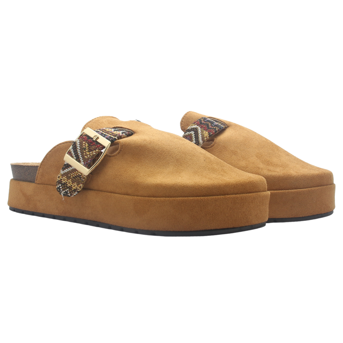 Zapato de mujer Camel Casual Chalada Risco-3