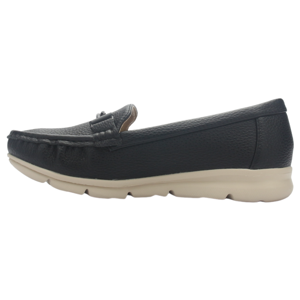 Mocasin de Mujer de color Negro Casual Chalada Leve-1
