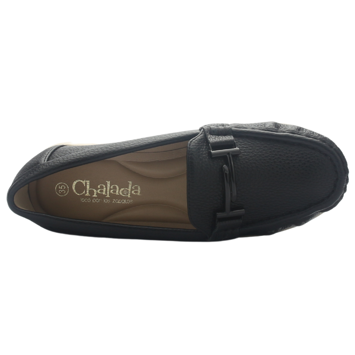 Mocasin de Mujer de color Negro Casual Chalada Leve-1