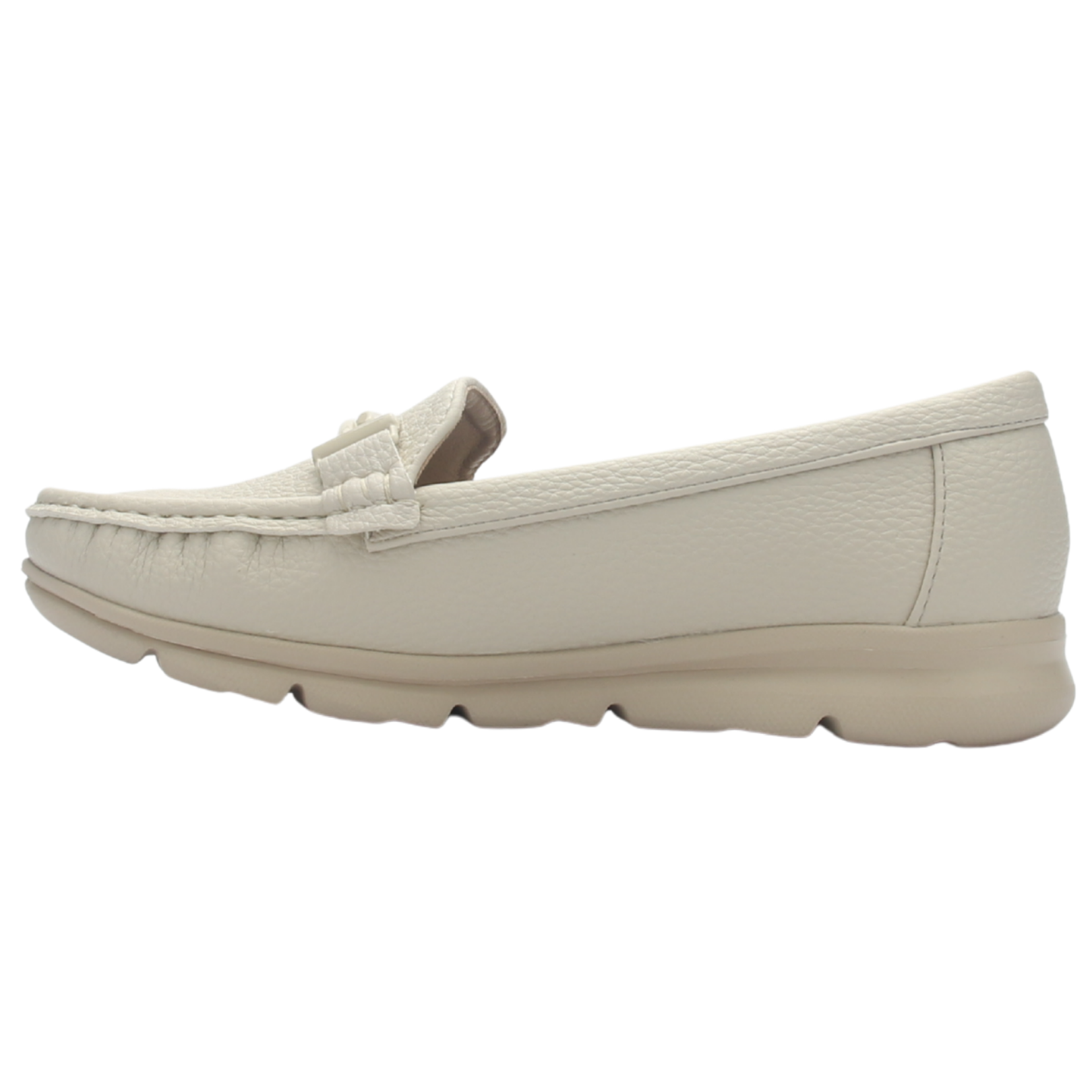Mocasin de Mujer, Nude Casual Chalada Leve-1