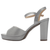 Sandalia de Mujer, Plateada Casual Chalada Voce-1