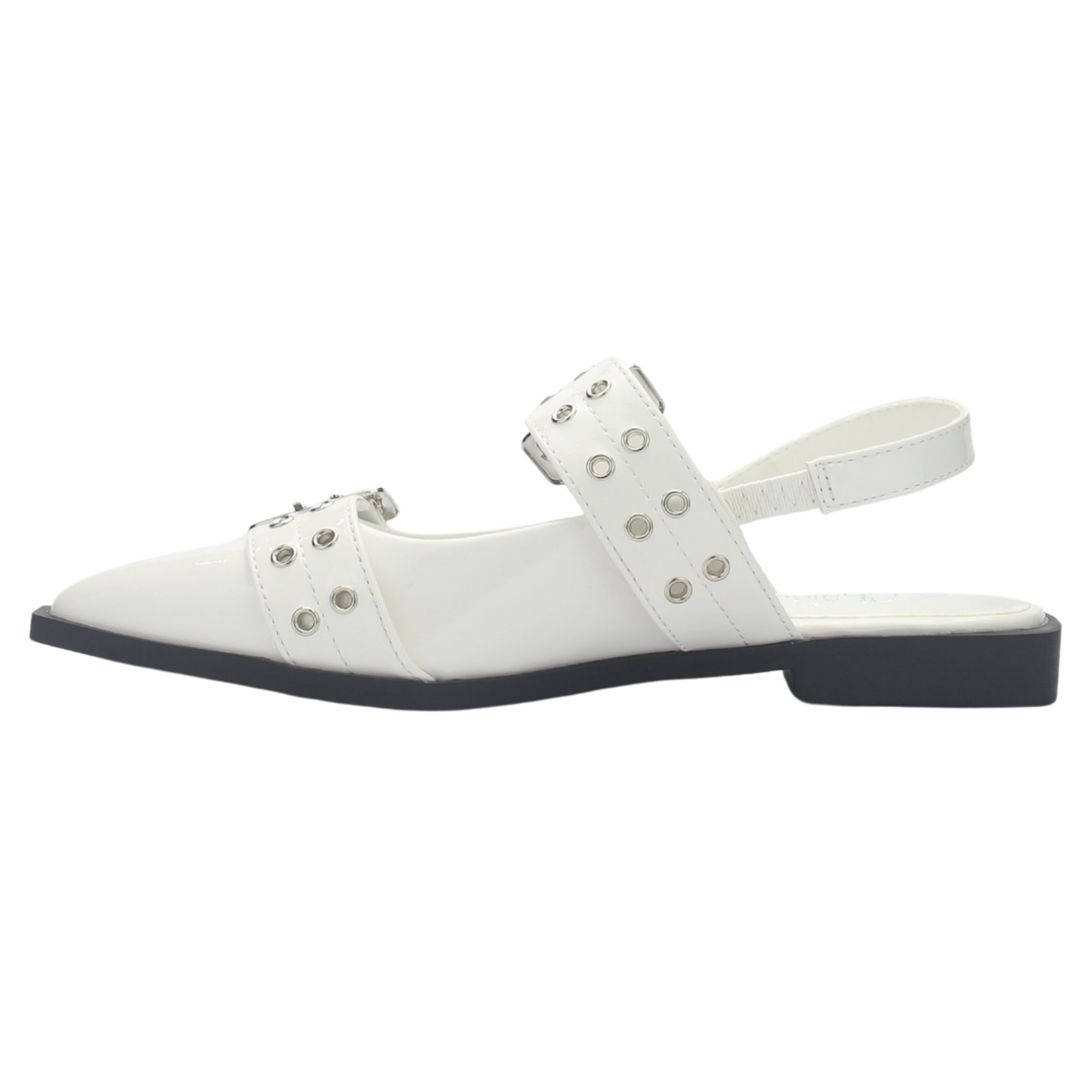 Ballerina Mujer Chalada Slik-21 Blanco Casual