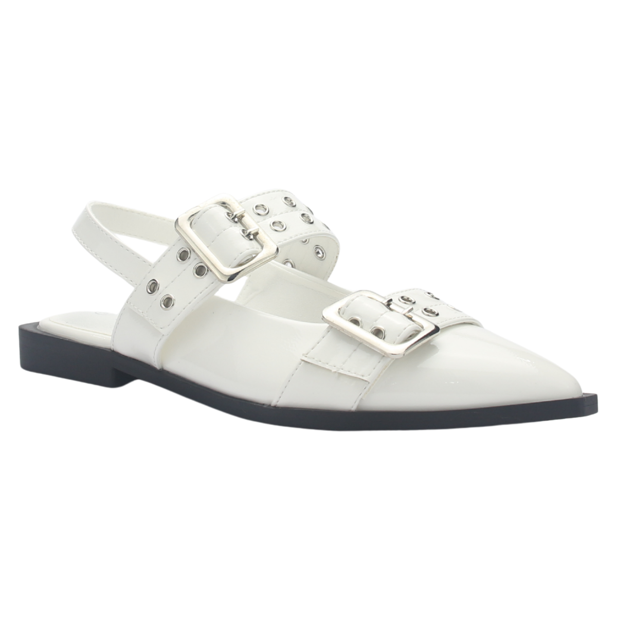 Ballerina Mujer Chalada Slik-21 Blanco Casual