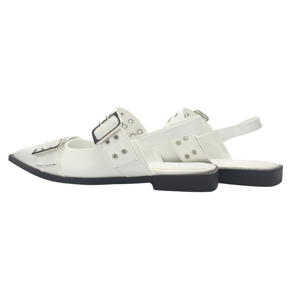 Ballerina Mujer Chalada Slik-21 Blanco Casual
