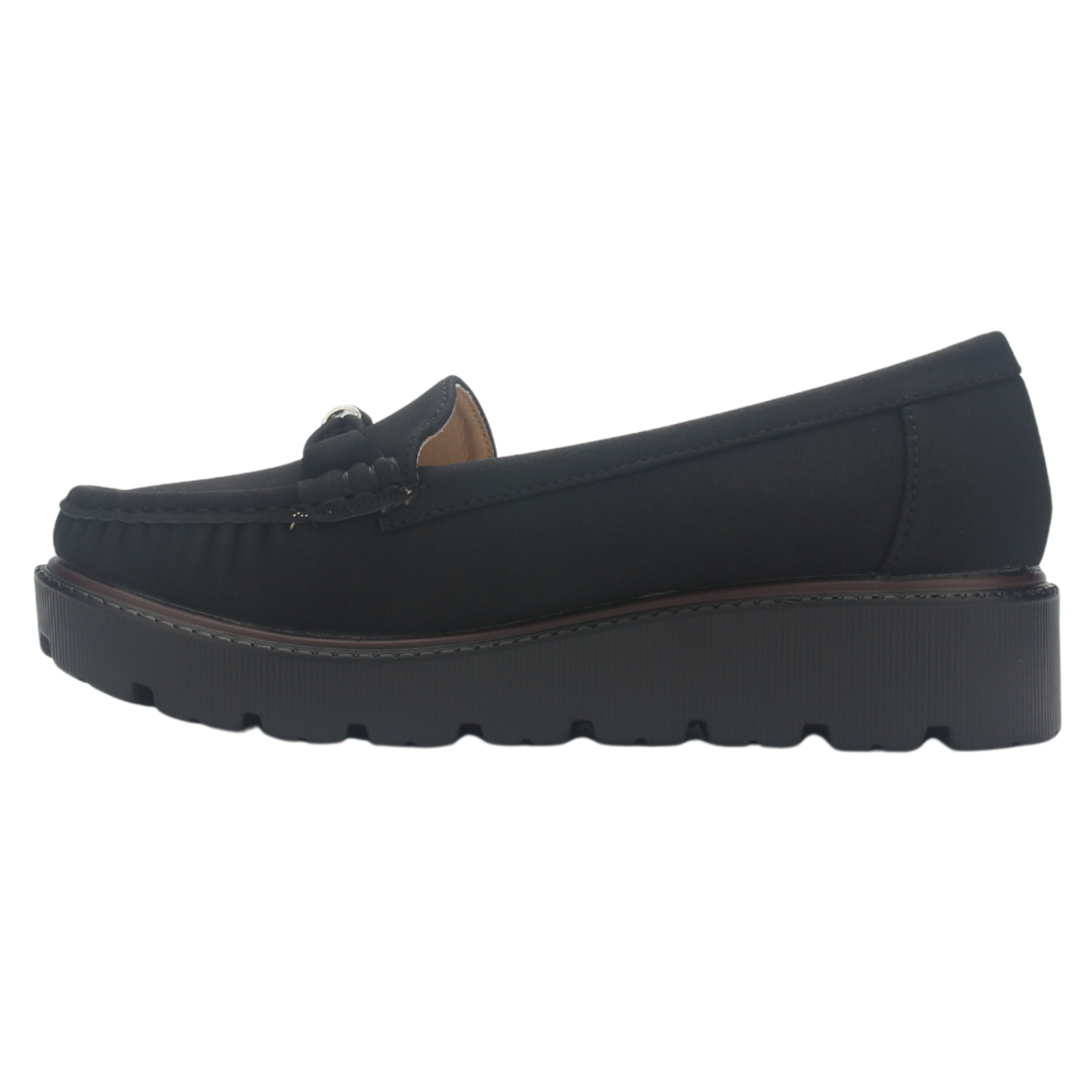 Mocasin Mujer Chalada Gran-22 Negro Casual