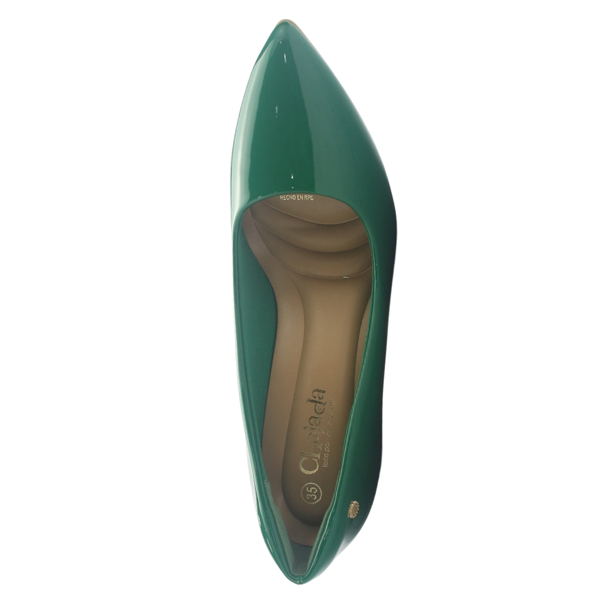 Zapato Mujer Chalada Clora-72 Verde Casual