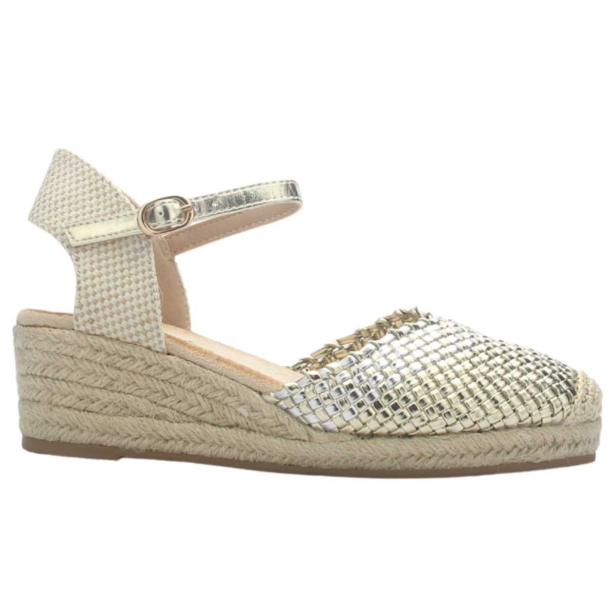 Alpargata de Mujer de color Dorado Casual Chalada Parati-11