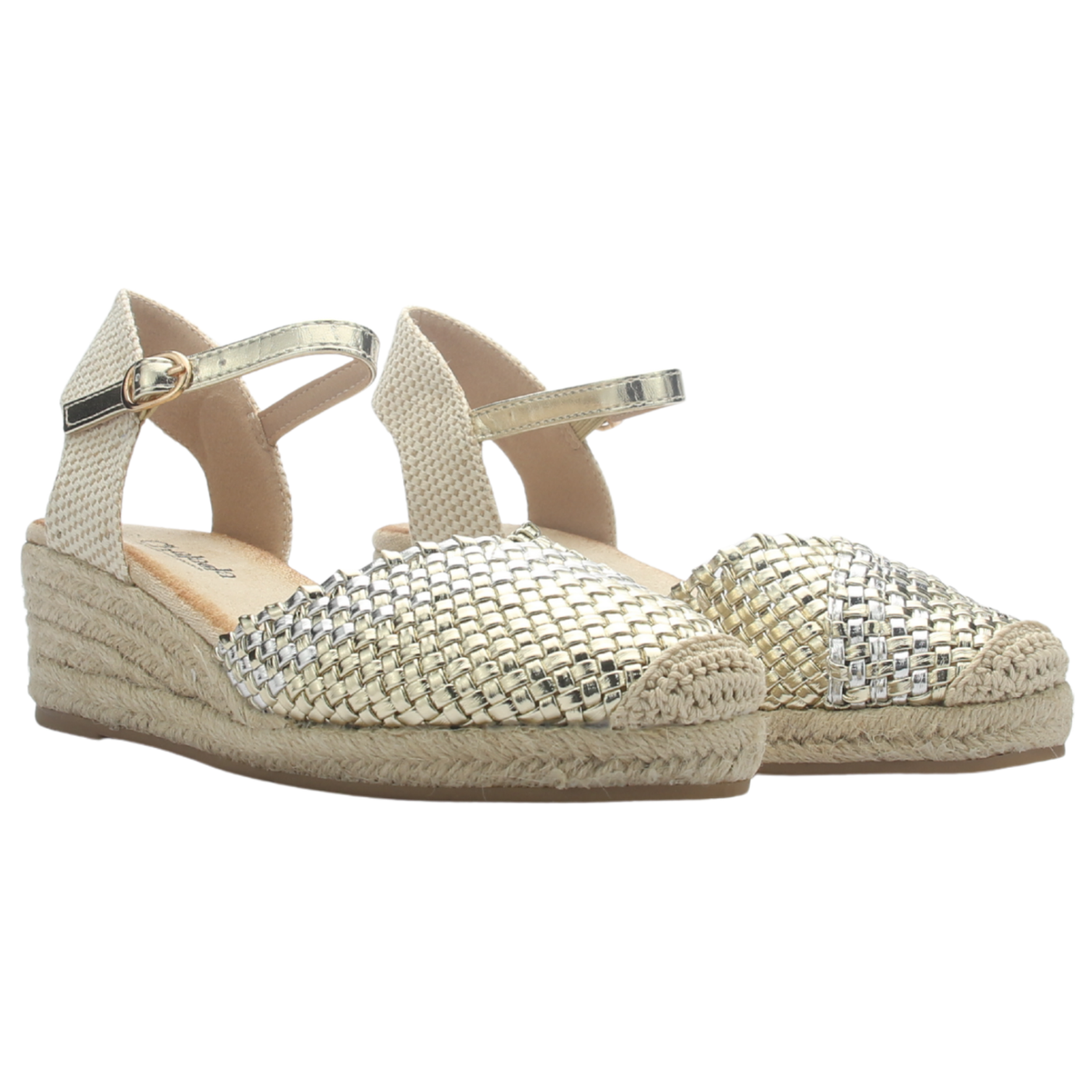 Alpargata de Mujer de color Dorado Casual Chalada Parati-11