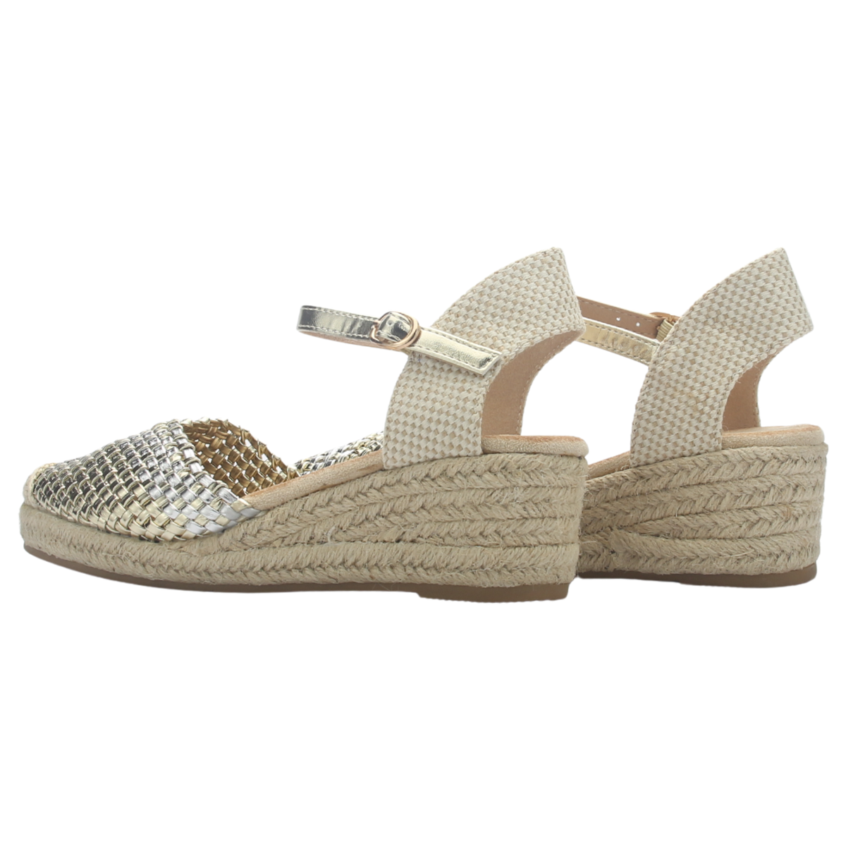 Alpargata de Mujer de color Dorado Casual Chalada Parati-11