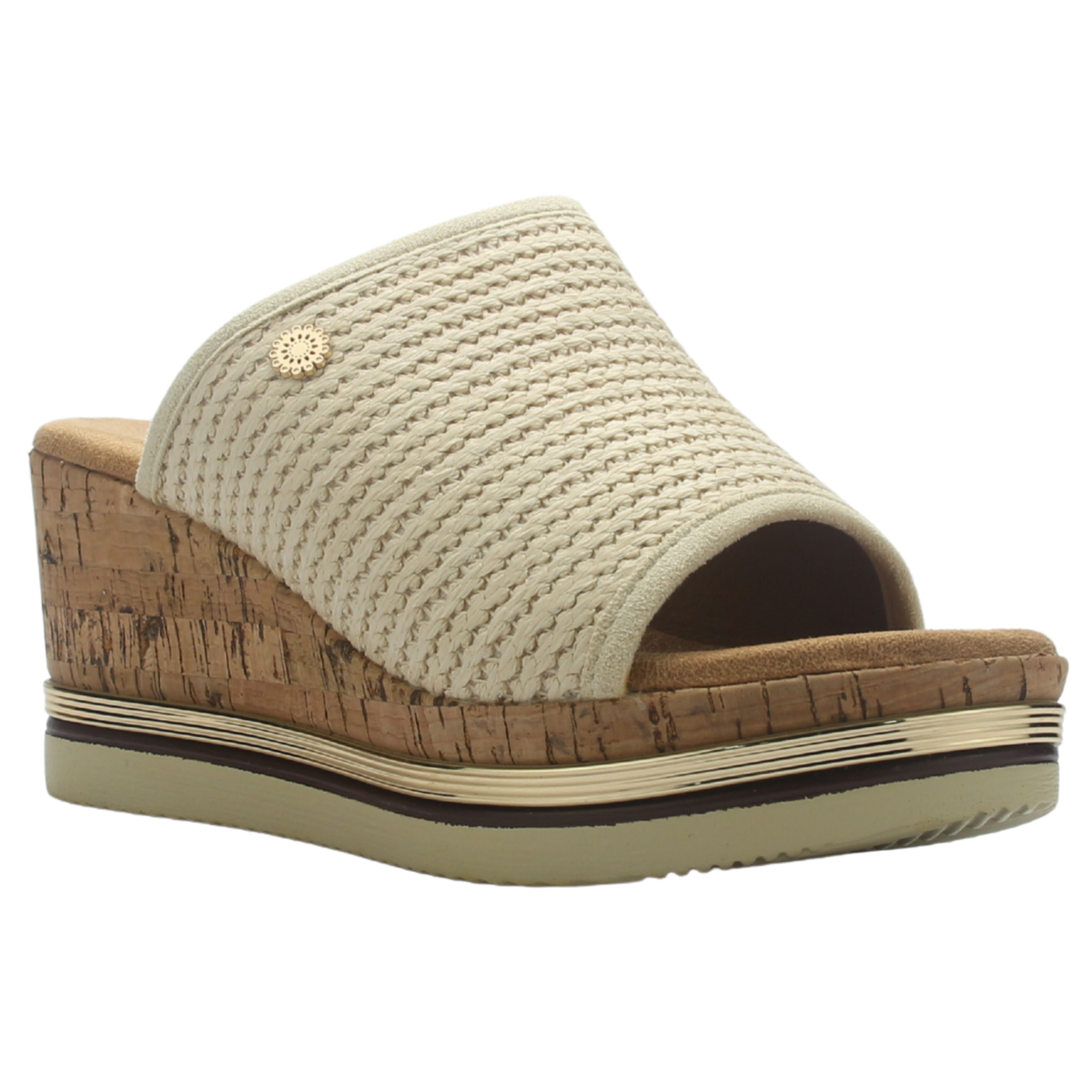 Sandalia de Mujer de color Beige Casual Chalada Teru-2
