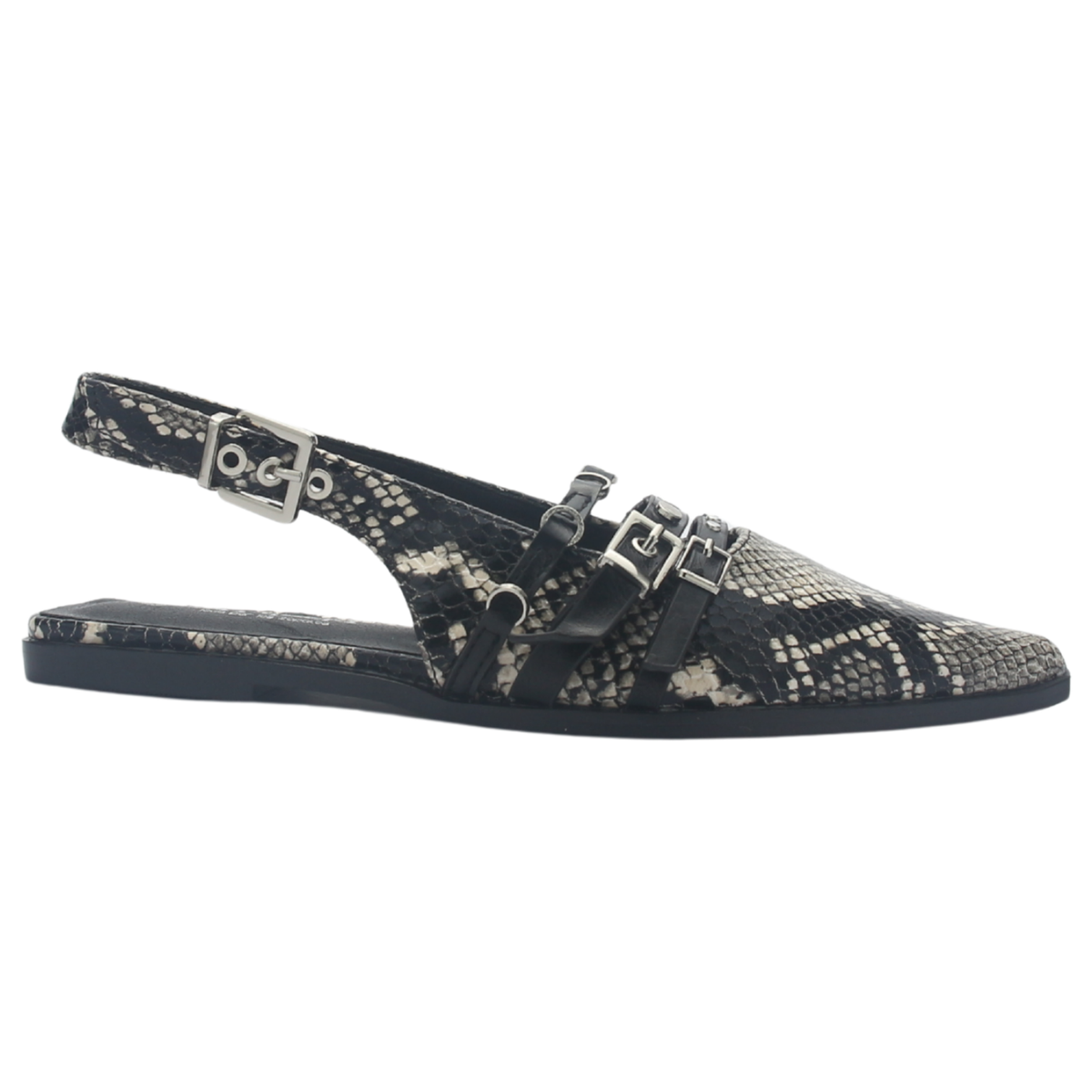 Ballerina de mujer Negro Casual Chalada Flat-1