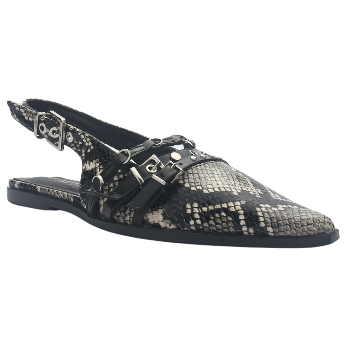 Ballerina de mujer Negro Casual Chalada Flat-1