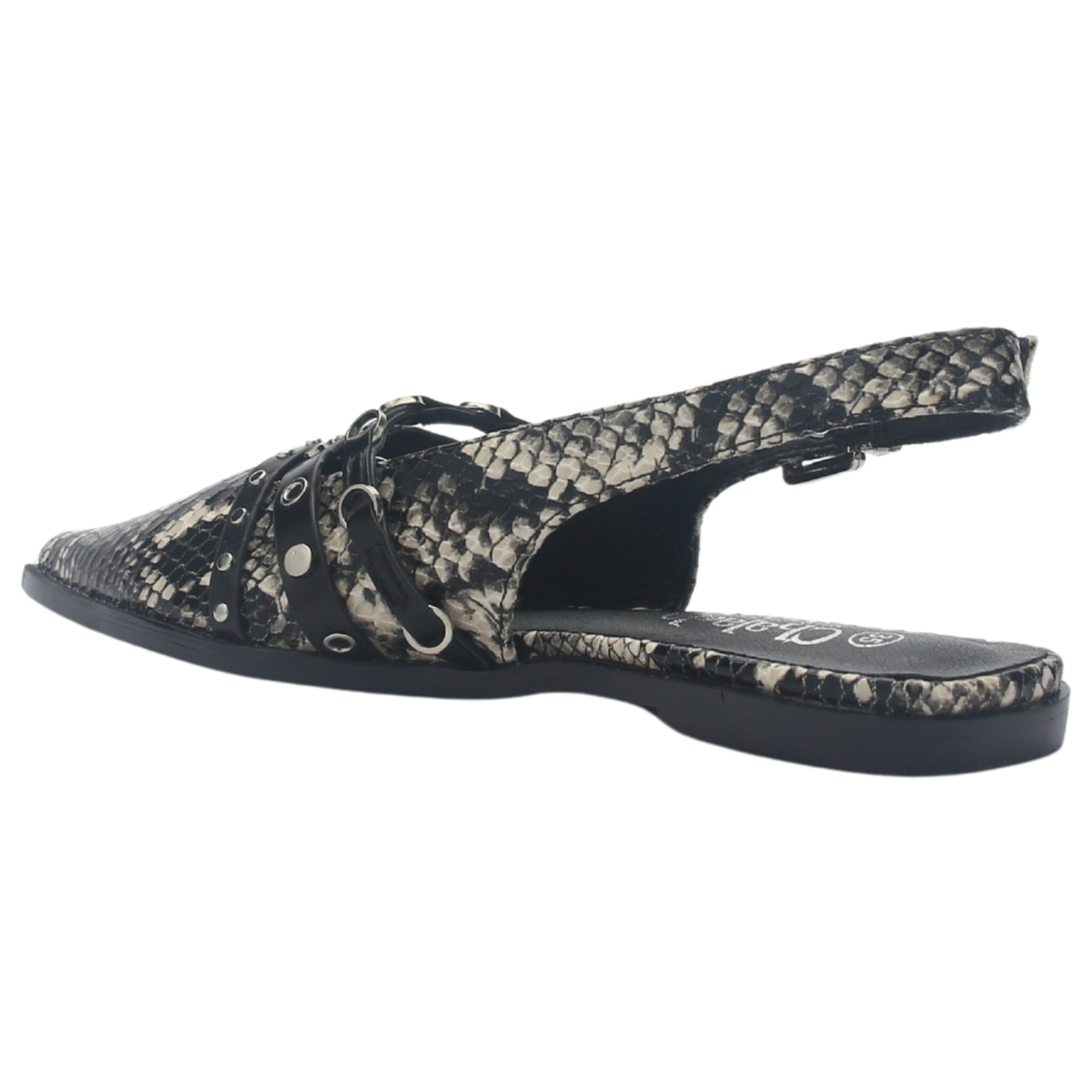Ballerina de mujer Negro Casual Chalada Flat-1
