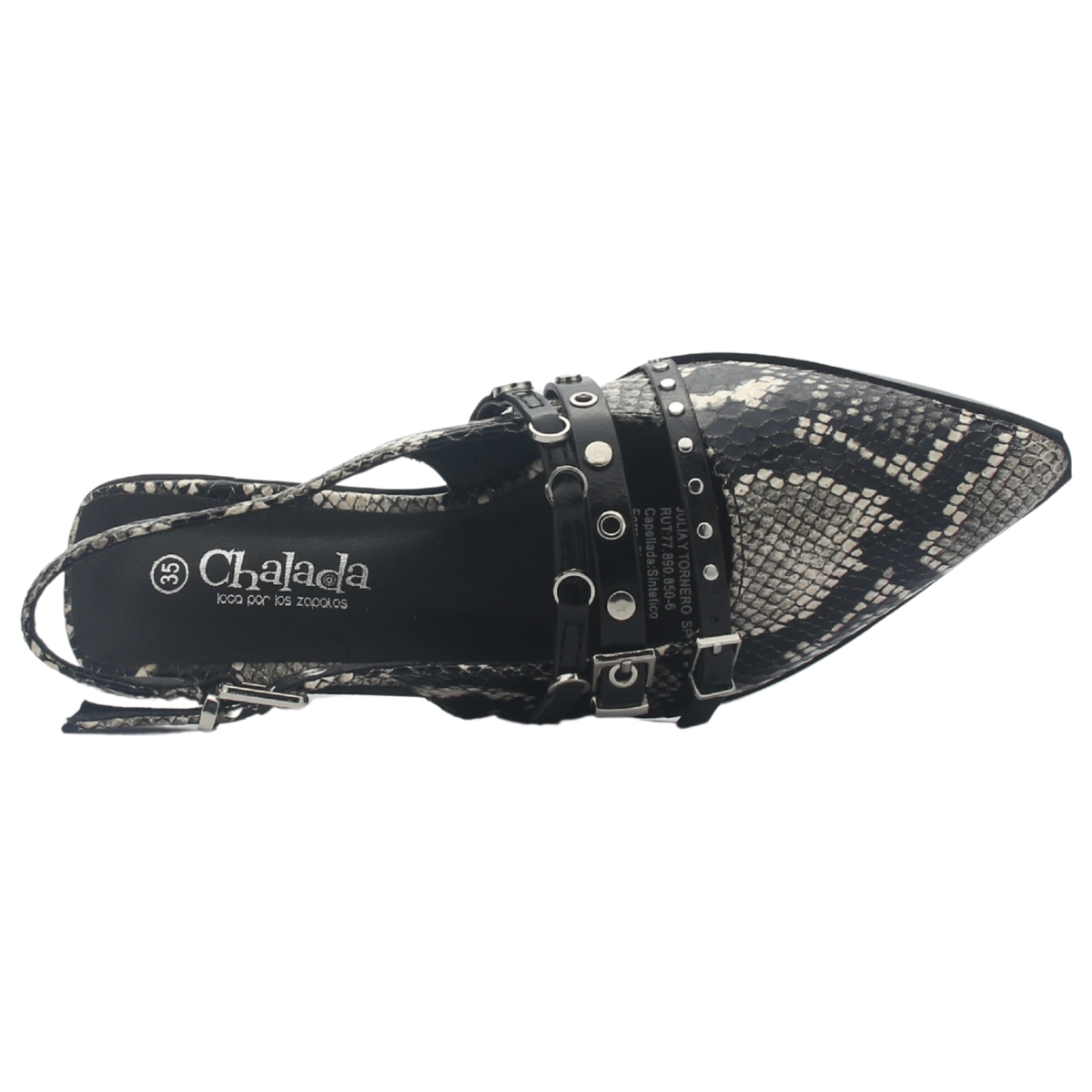 Ballerina de mujer Negro Casual Chalada Flat-1