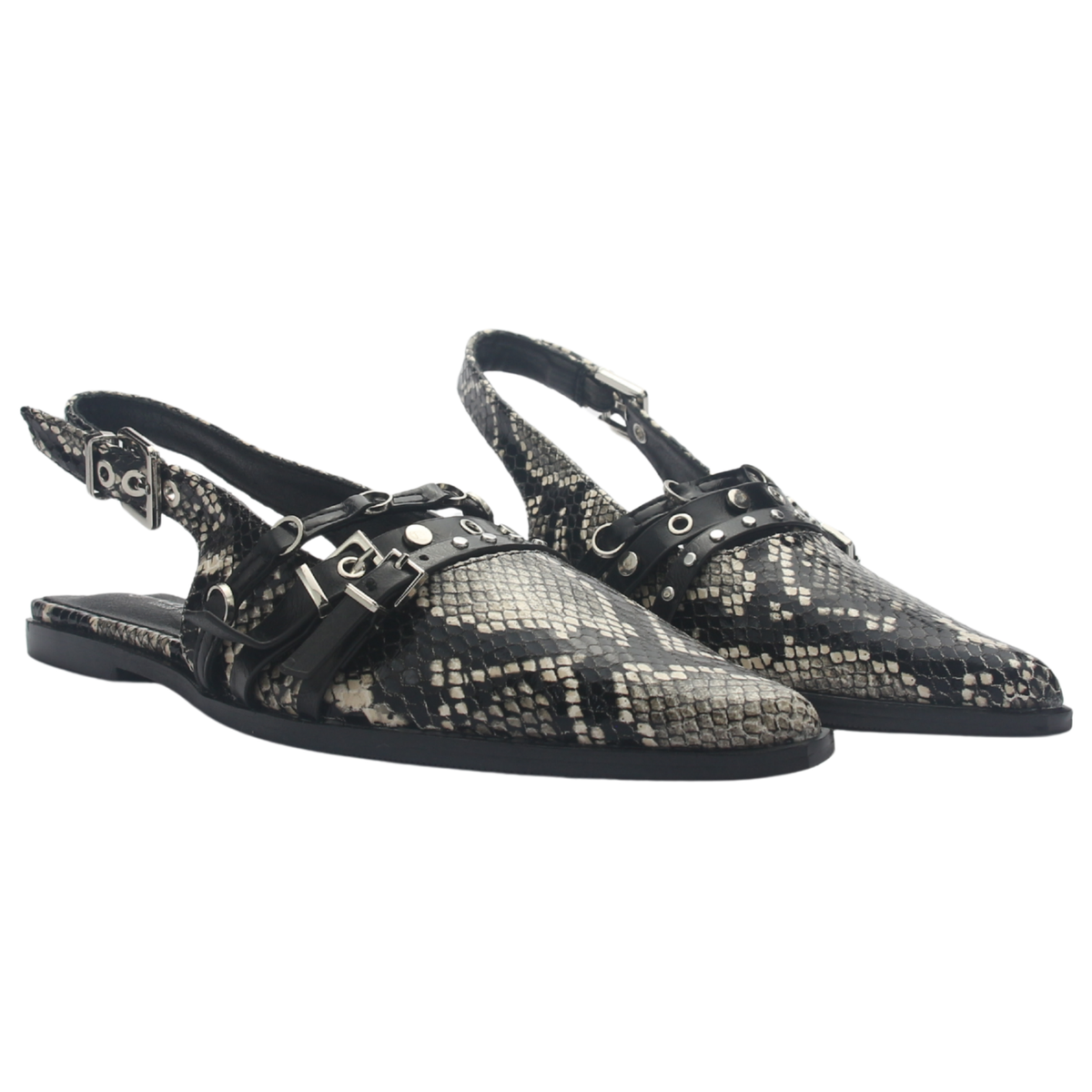 Ballerina de mujer Negro Casual Chalada Flat-1