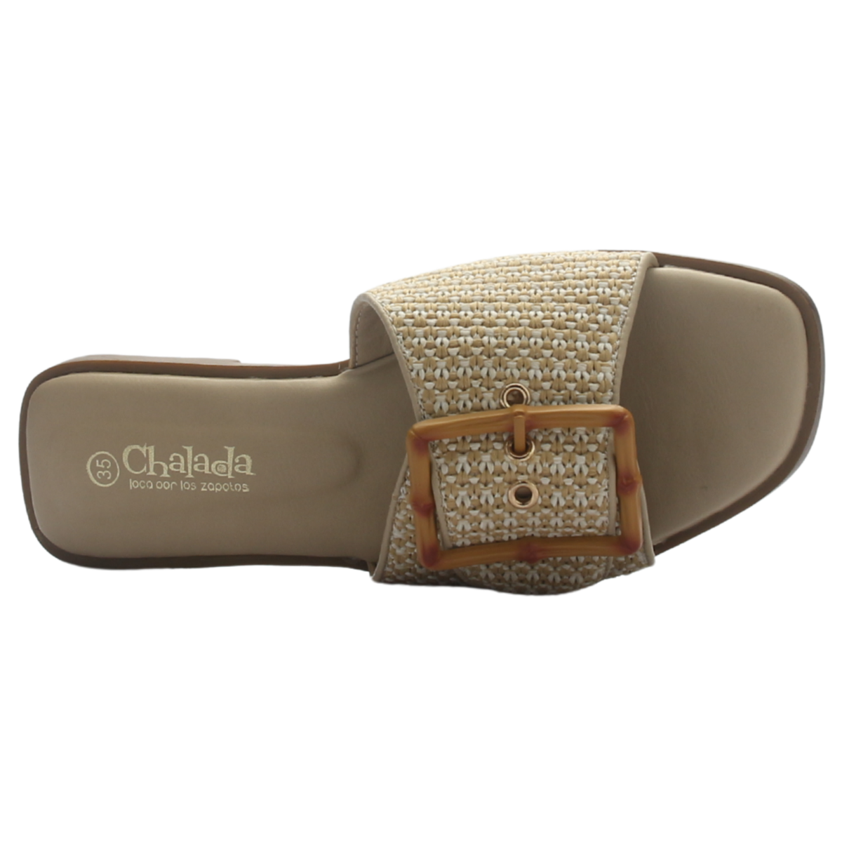 Sandalia de mujer Beige Casual Chalada Bellagio-3
