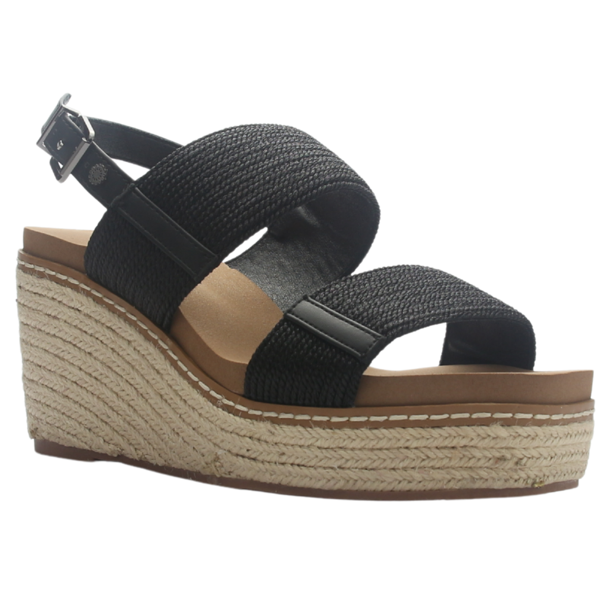 Sandalia de mujer Negro Casual Chalada Polefom-1